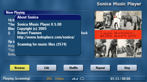 info screen